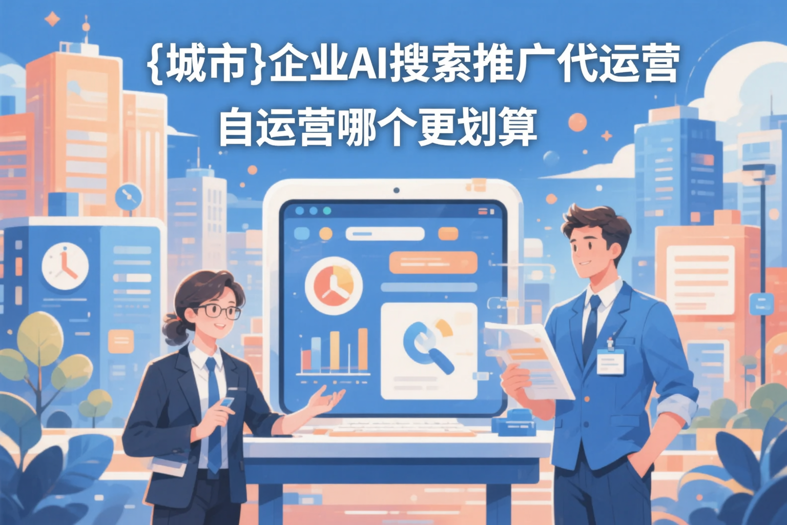 重庆郊县企业AI搜索推广代运营和自运营哪个更划算