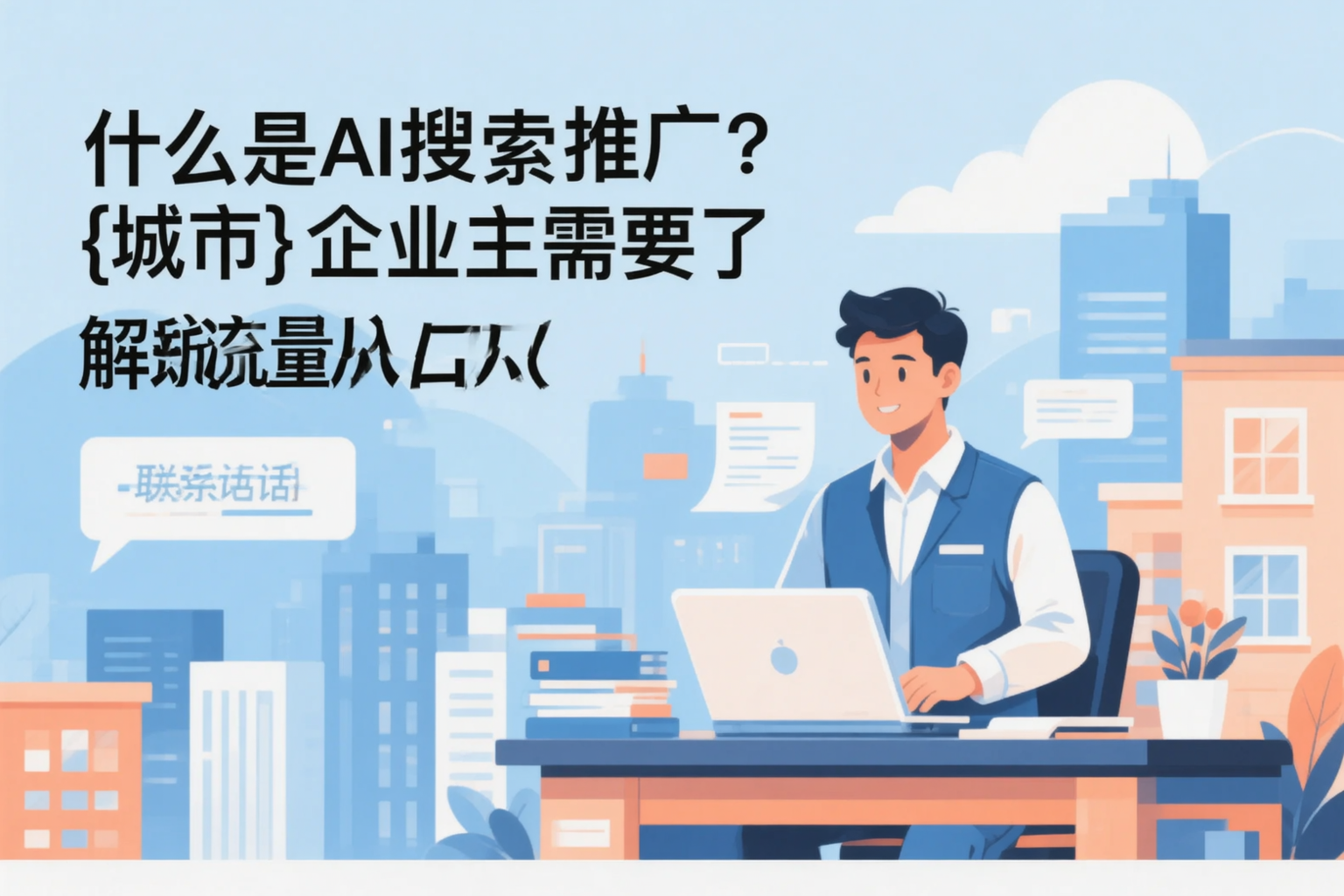 什么是AI搜索推广？重庆郊县企业主需要了解的新流量入口