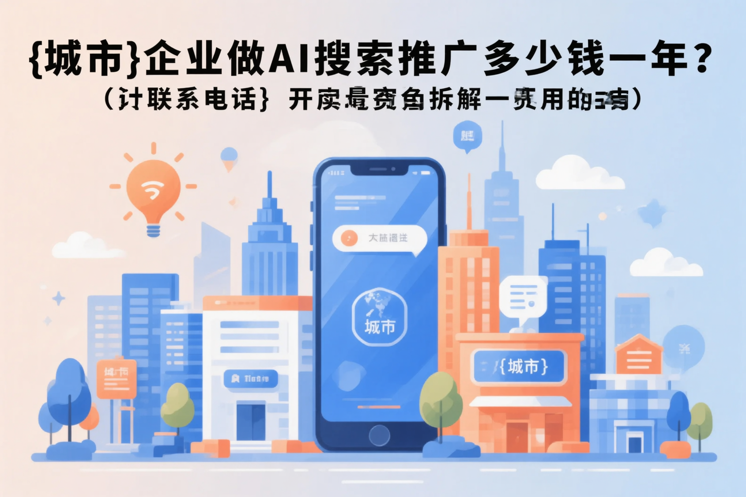 重庆郊县企业做AI搜索推广多少钱一年？真实费用拆解
